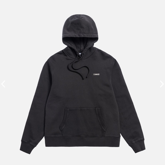 Kith Sweaters - KITH WOMEN JANE HOODIE - WASHED BLACK // SIZE M